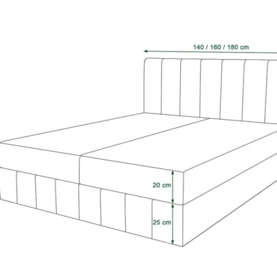 BAHAMA Ottoman bed