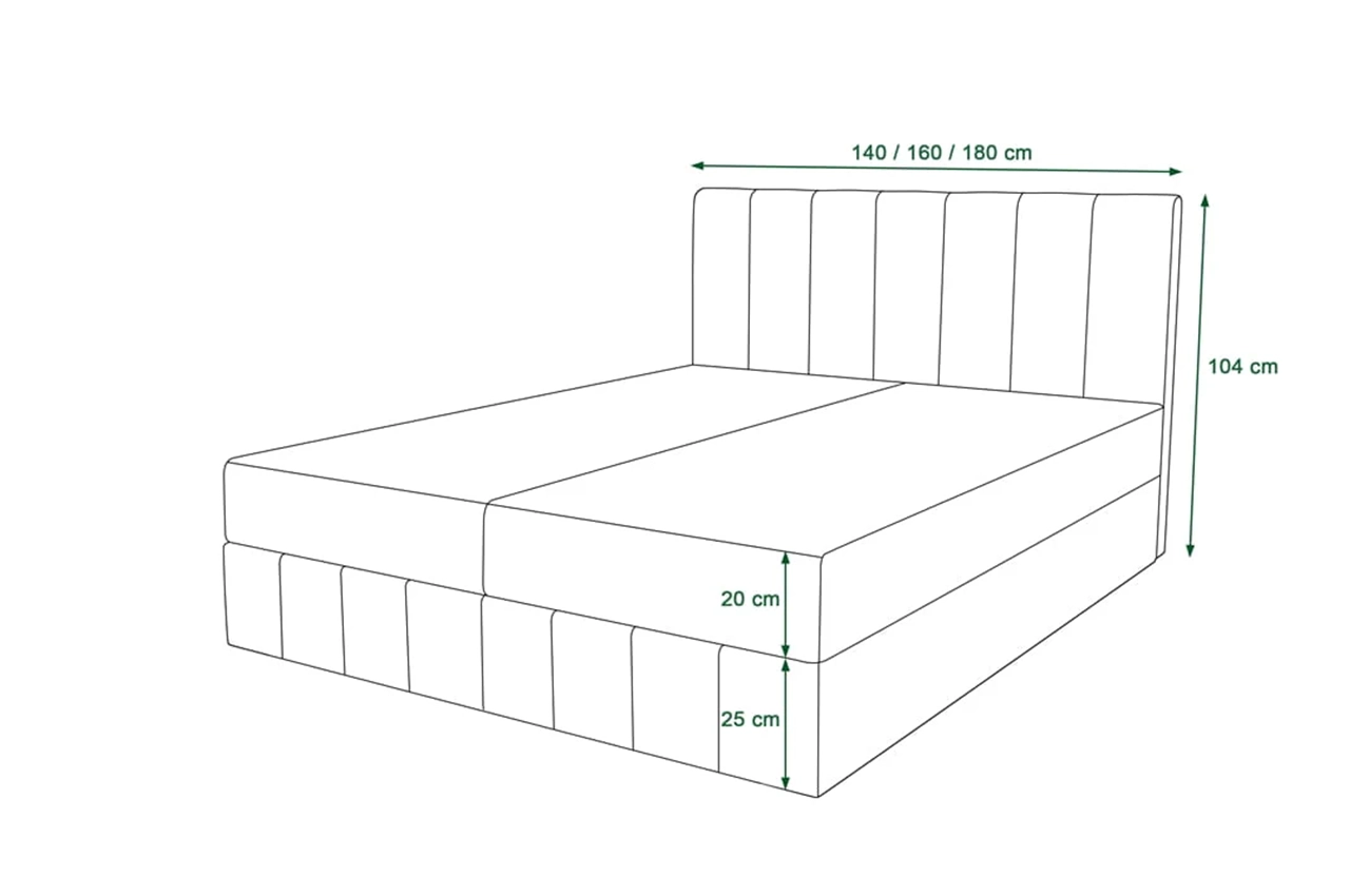 BAHAMA Ottoman bed