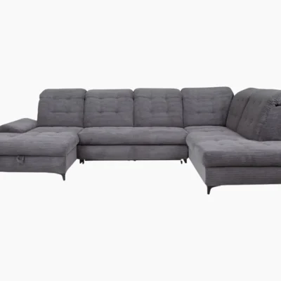 BELLA U-Shaped sofa with bed function and storage