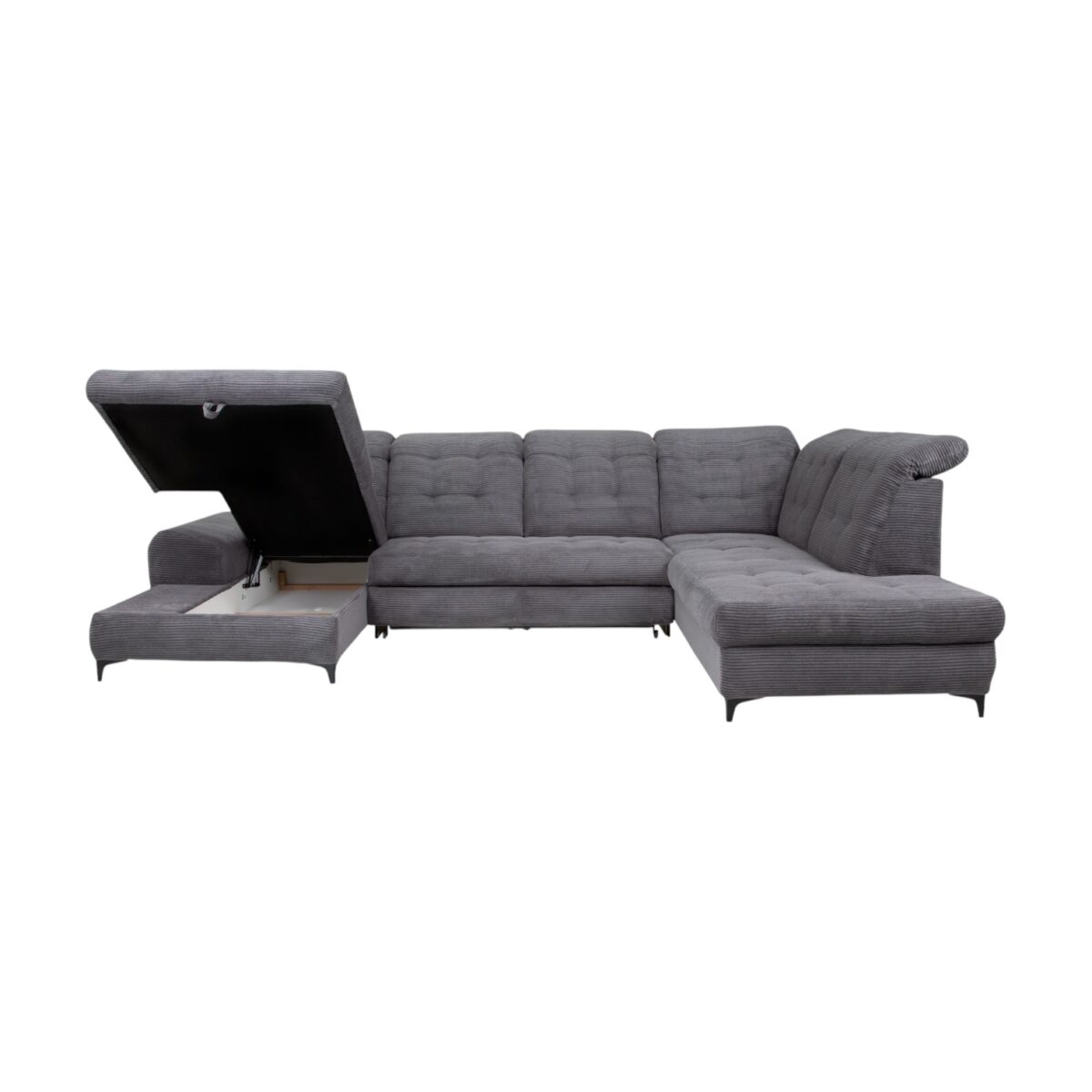 Bella Poso 22 BELLA U-Shaped sofa with bed function and storage