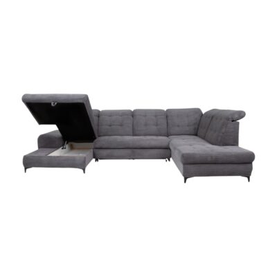 Bella Poso 22 BELLA U-Shaped sofa with bed function and storage