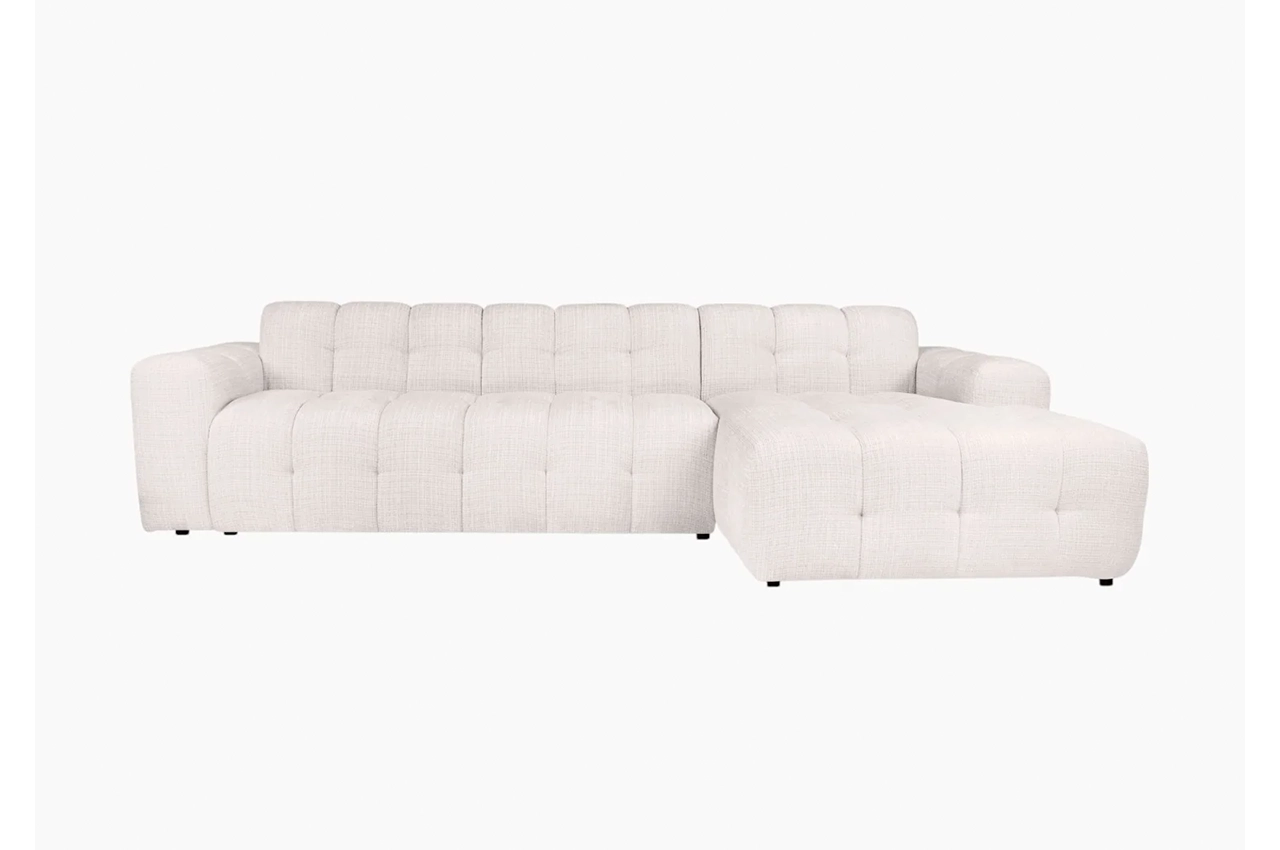 CLOUD Corner Sofa with Chaise -Beige