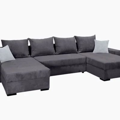 JOLY U-Shaped sofa with bed function and storage