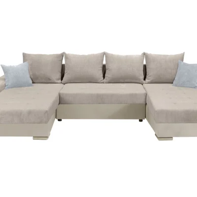 JOLY U-Shaped sofa with bed function and storage