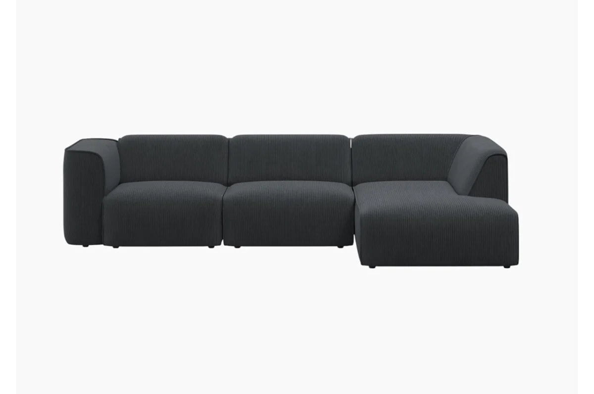 MADEA Corner Sofa with Chaise Anthracite3 MADEA Corner Sofa with Chaise