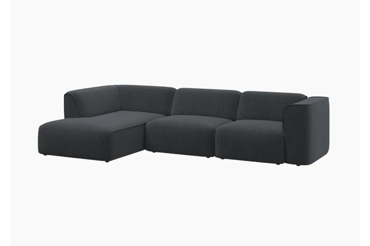 MADEA Corner Sofa with Chaise Anthracite5 MADEA Corner Sofa with Chaise