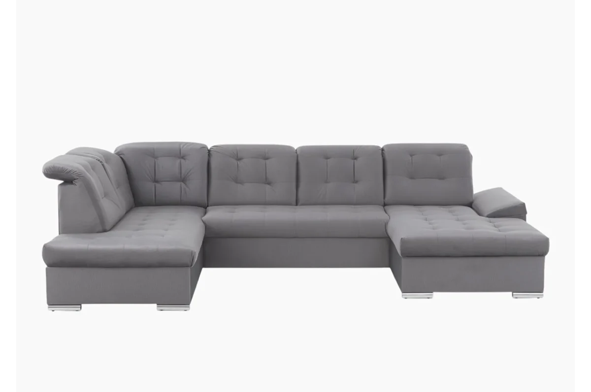 NEBRASKA U-Shaped sofa with bed function and storage