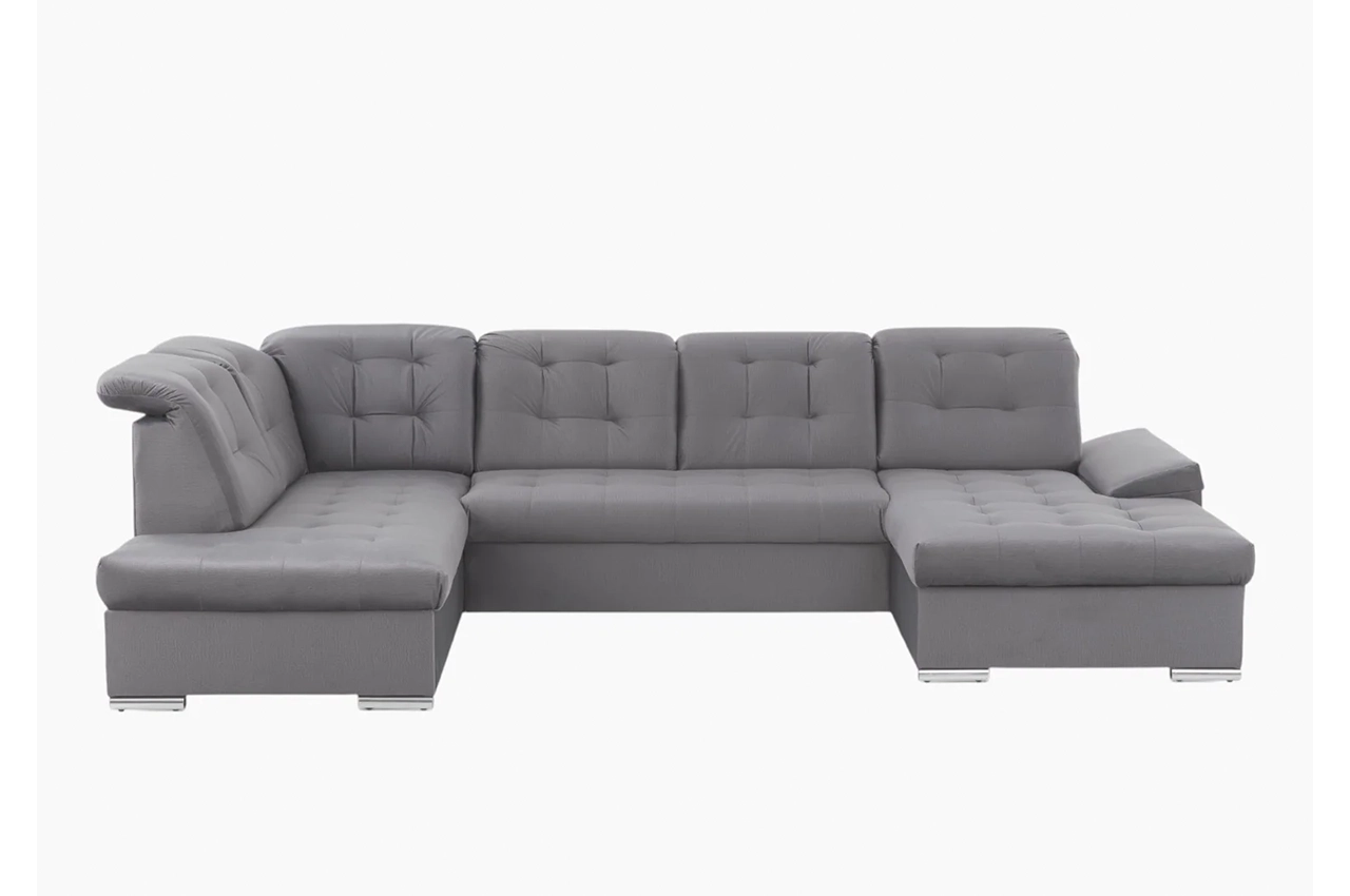 NEBRASKA U-Shaped sofa with bed function and storage