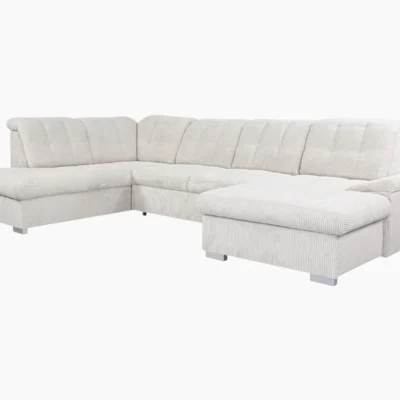 NEBRASKA U-Shaped sofa with bed function and storage