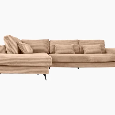 Nox Corner Sofa –Beige Corduroy