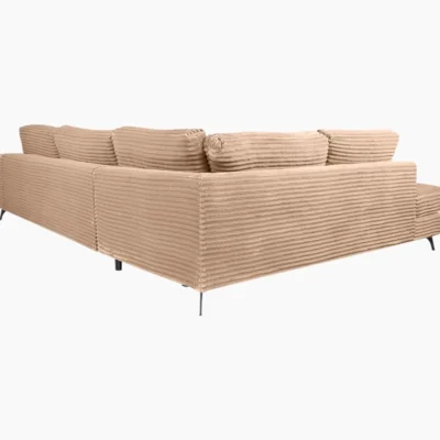 Nox Corner Sofa –Beige Corduroy