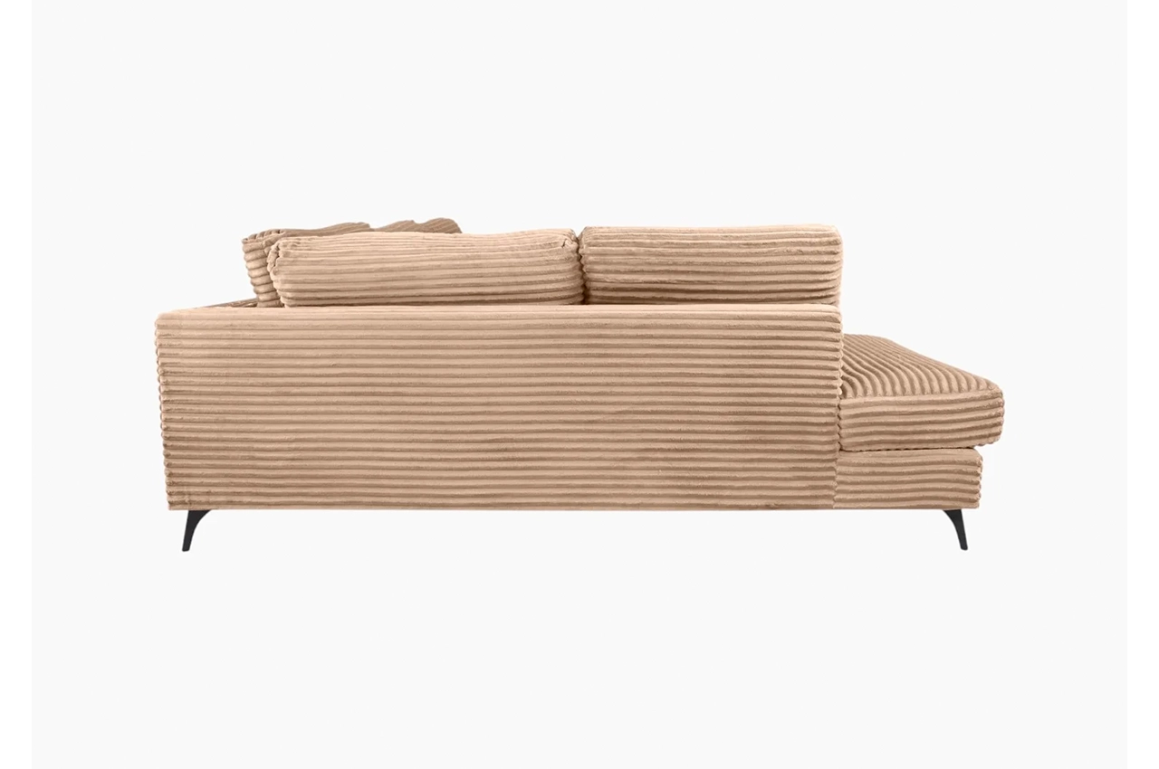 Nox Corner Sofa –Beige Corduroy