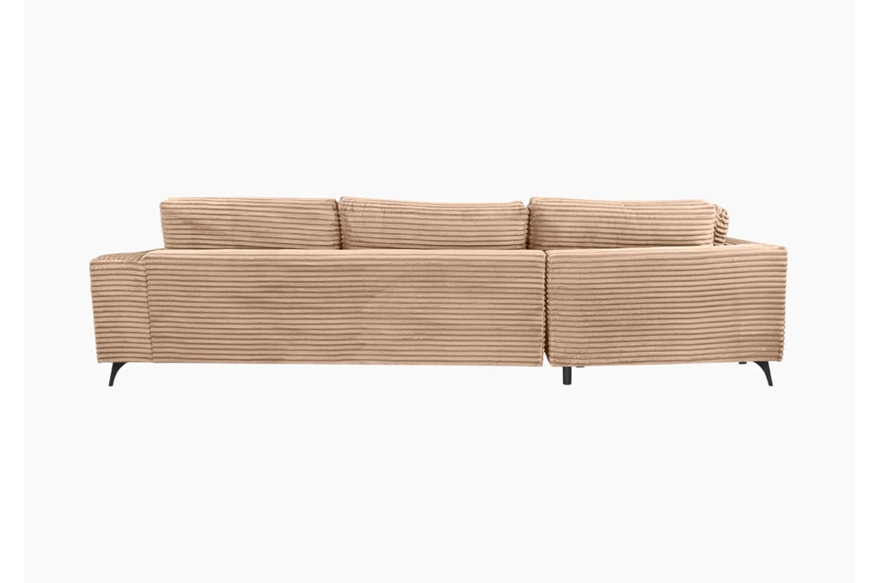 Nox Corner Sofa –Beige Corduroy