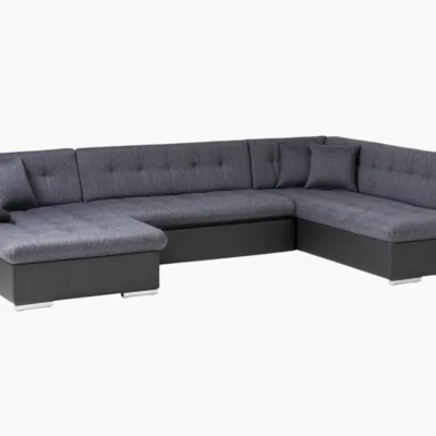 ROCKY U-Shaped sofa with bed function