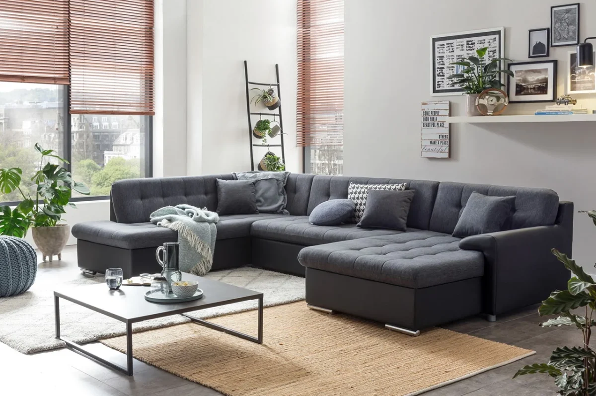 ROCKY U-Shaped Sofa Bed3 ROCKY U-Shaped sofa with bed function