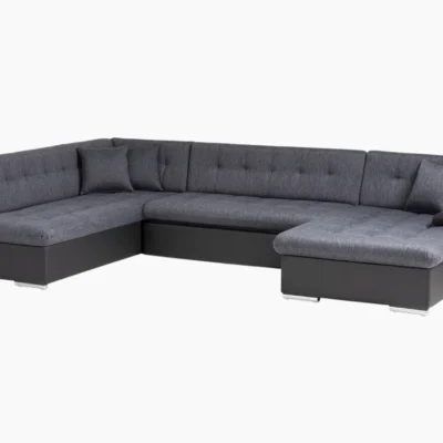 ROCKY U-Shaped sofa with bed function