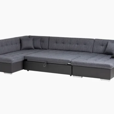 ROCKY U-Shaped sofa with bed function