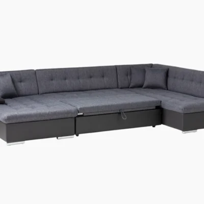 ROCKY U-Shaped sofa with bed function