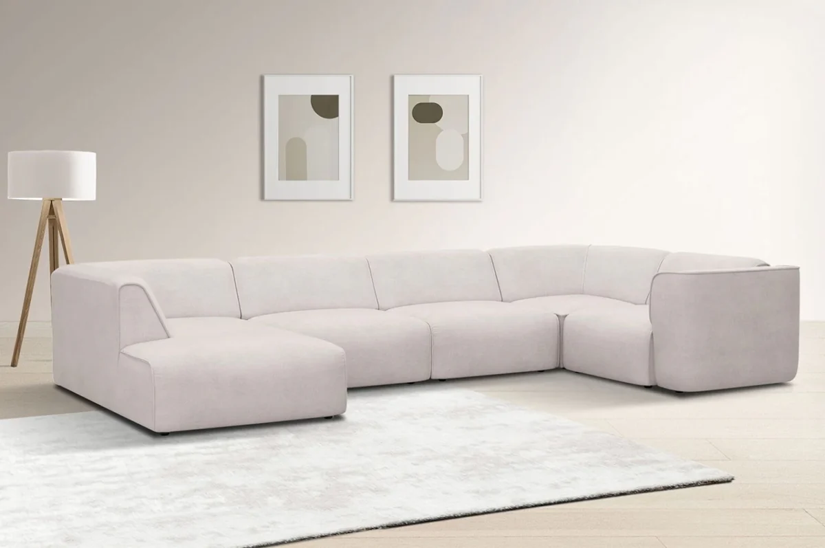 U-Sofa MADEA Beige1 MADEA U-Shaped sofa