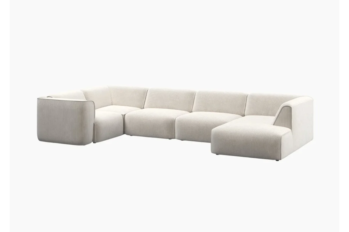 U-Sofa MADEA Beige3 MADEA U-Shaped sofa