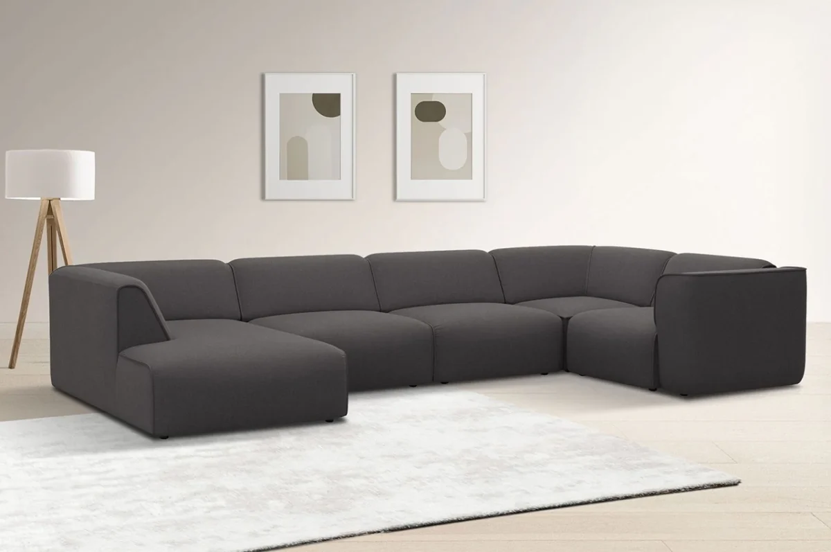 U-Sofa Madea Anthracite 1 MADEA U-Shaped sofa