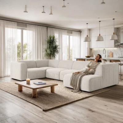 XL U-Shaped sofa Madea -Poso 100 Left Facing XL U-Shaped sofa Madea -Poso | Magnus Dream UK