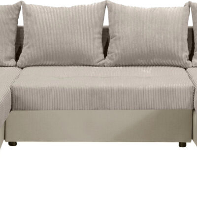 JOLY U-Shaped sofa with bed function and storage