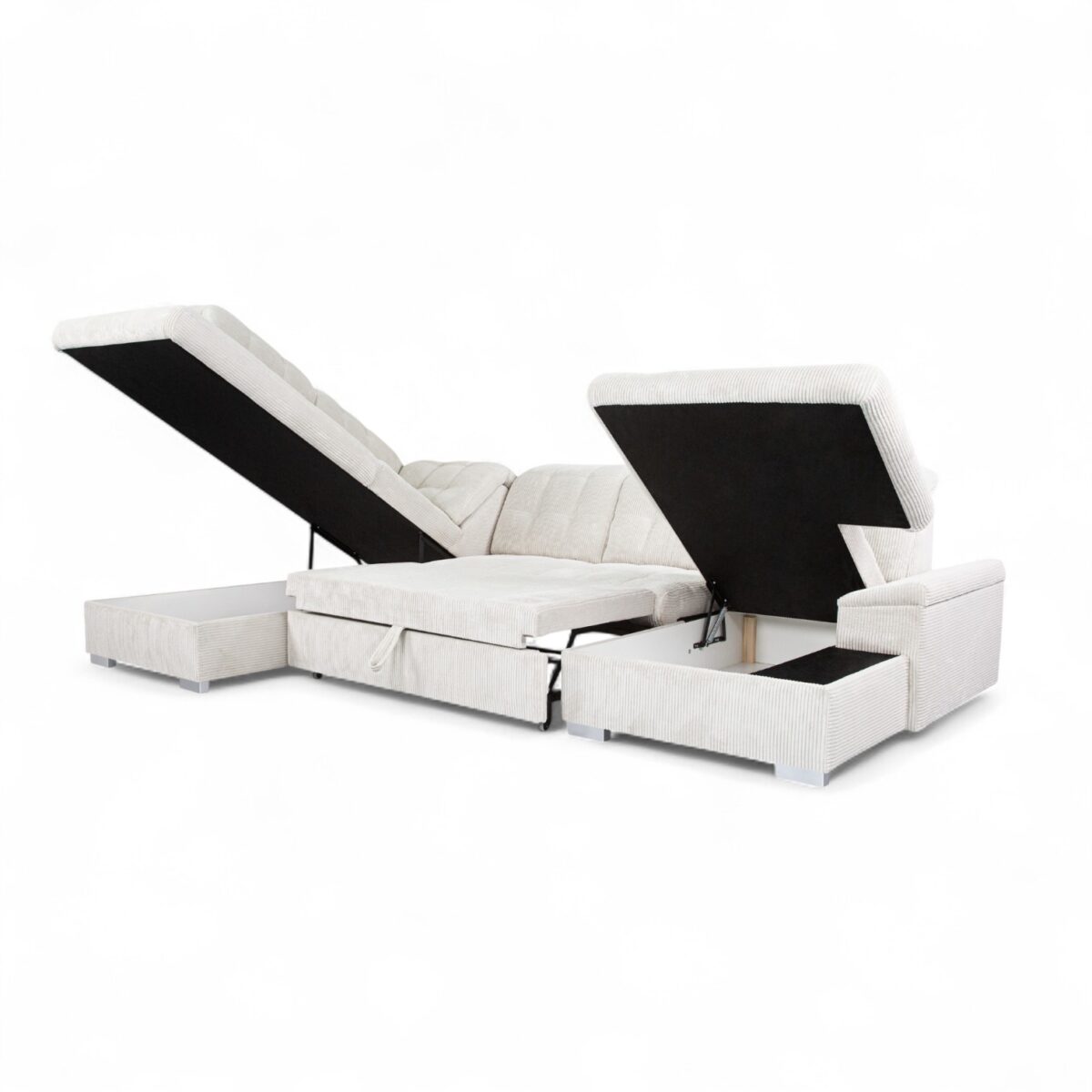 U-formad bäddsoffa NEBRASKA - Poso 100