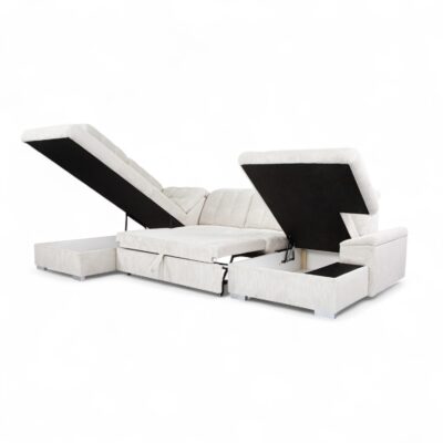 U-formad bäddsoffa NEBRASKA - Poso 100