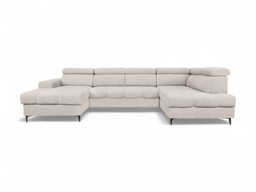 U-Shaped Sofa Bed Asti – Coral 50 | Magnus Dream