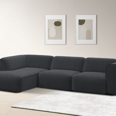 Soffa med schäslong MADEA - Poso 34