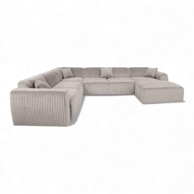 U-Shaped XXL Sofa Tamara – Velo 03 | Magnus Dream UK