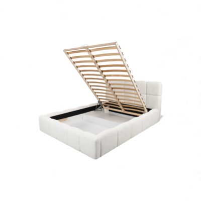 Ottoman Bed Frame with Storage Noe - Coral 15 | Magnus Dream UK