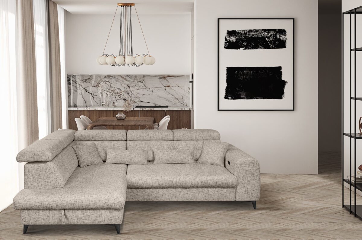 ELETRA Corner Sofa Bed with Electric Recline – Imo 10 ELETRA Corner Sofa Bed with Electric Recline – Imo 10 | Magnus Dream UK