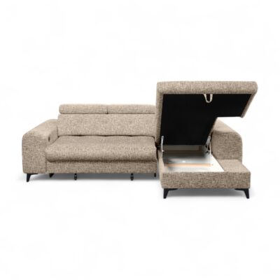 Soffa med schäslong ELETRA med elektrisk skjutdel - Imo 10