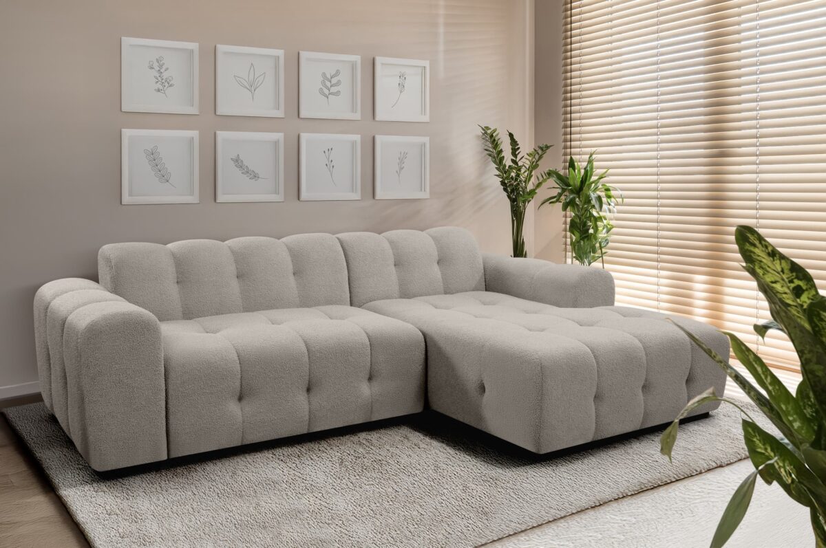 Soffa med schäslong JUNO - Centaur 3