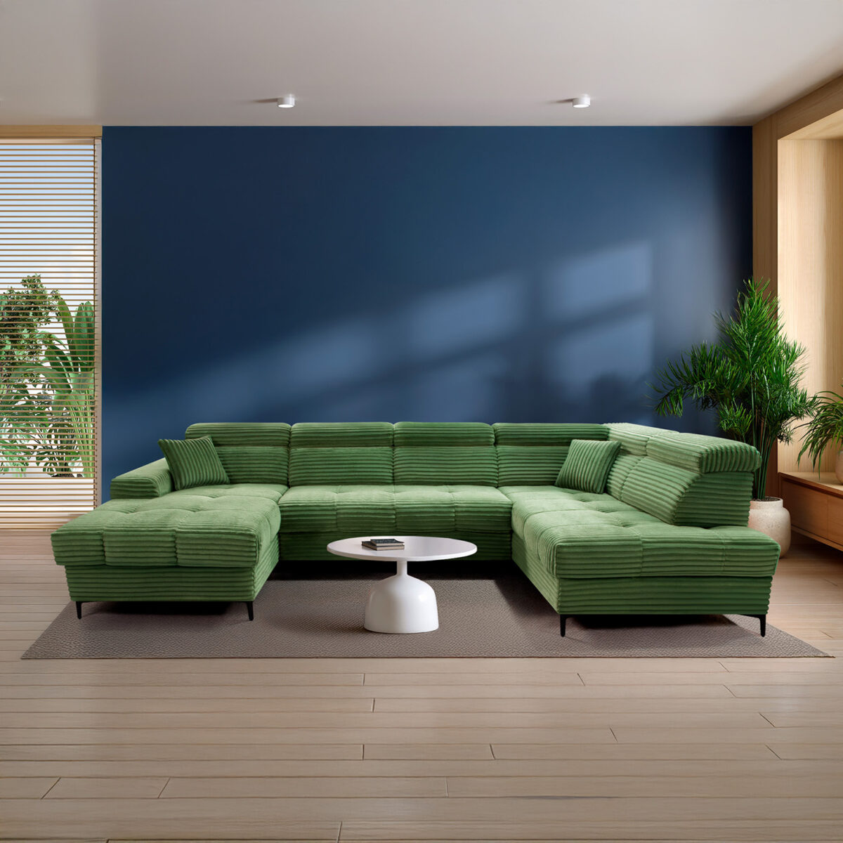 U-Shaped Sofa Bed Asti – Velo 77 | Magnus Dream UK