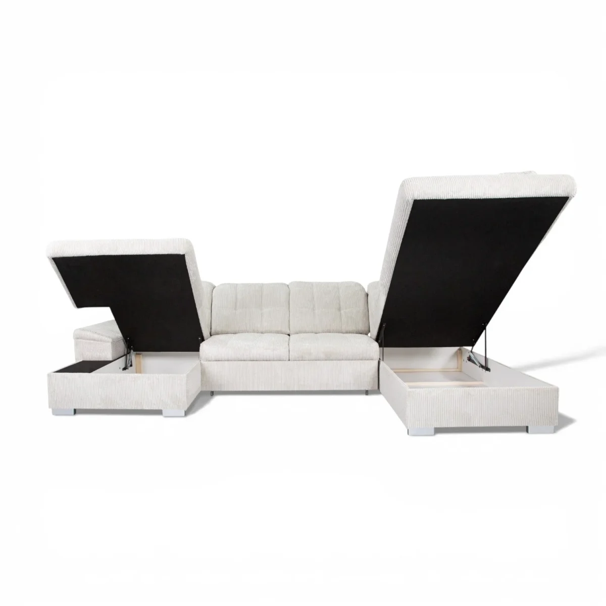 Buy NEBRASKA U-Shaped Sofa Bed with Storage poso 100 | Magnus Dream UK