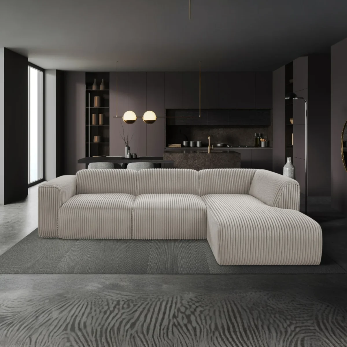 Chaise Sofa MADEA – Velo 08 | Magnusdream.co.uk