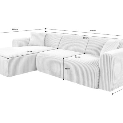Corner Chaise Sofa Tamara – Velo 03 Corner Chaise Sofa Tamara – Velo 03 | Magnus Dream UK