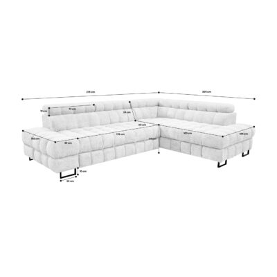 Corner Sofa Bed Nice | Magnus Dream UK