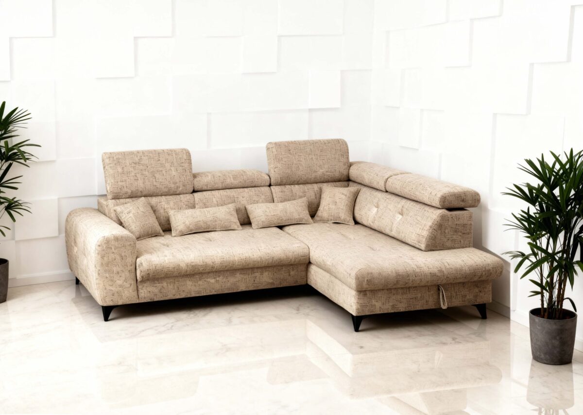 ELETRA Corner Sofa Bed with Electric Recline ELETRA Corner Sofa Bed with Electric Recline – Imo 10 | Magnus Dream UK