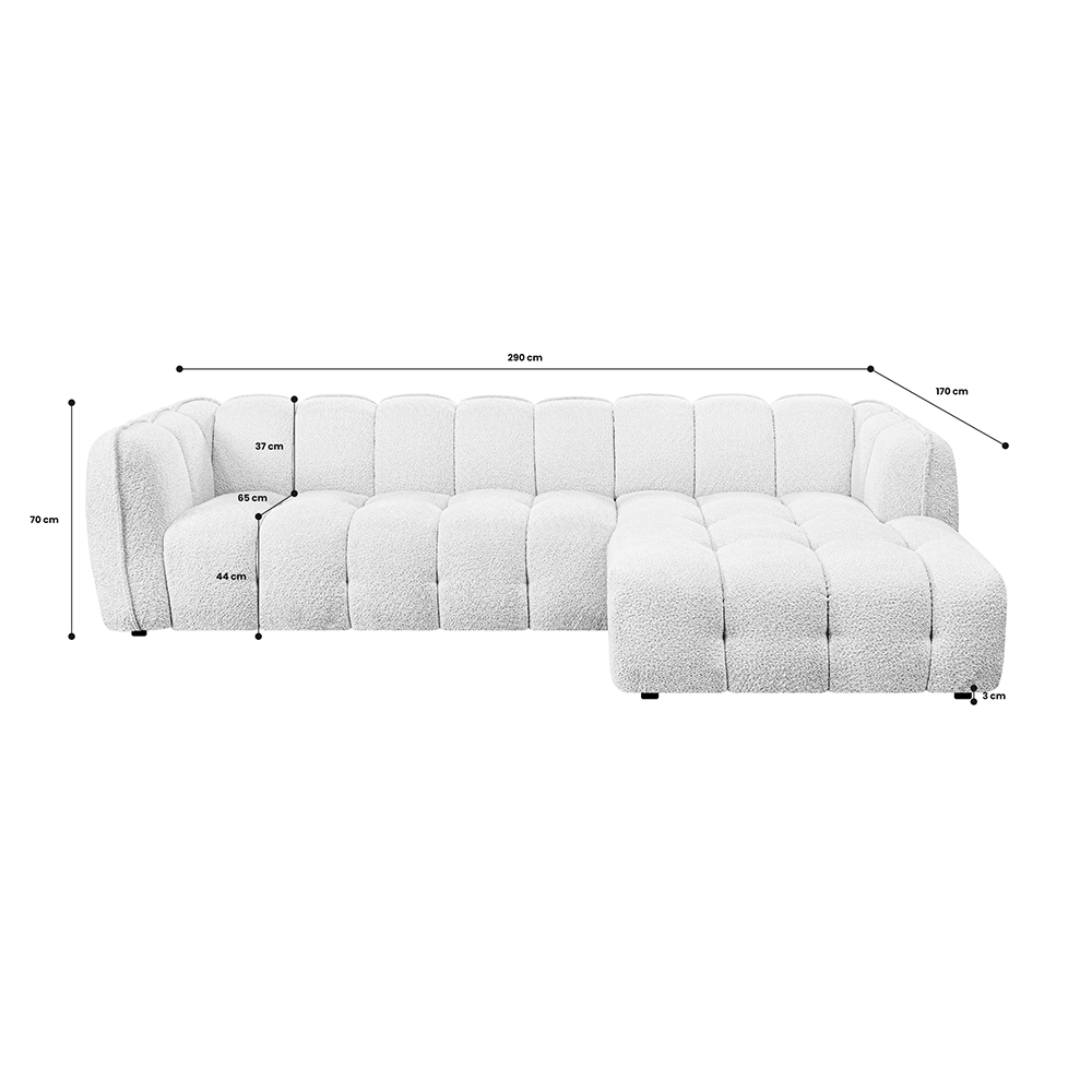 Chaise Sofa ELLA | Magnus Dream UK