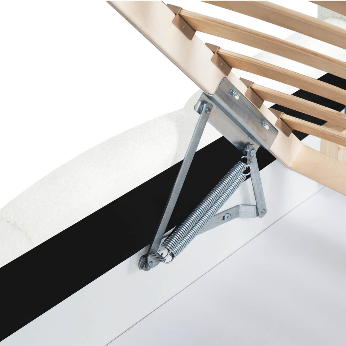 Ottoman Bed Frame with Storage Noe - Coral 15 | Magnus Dream UK