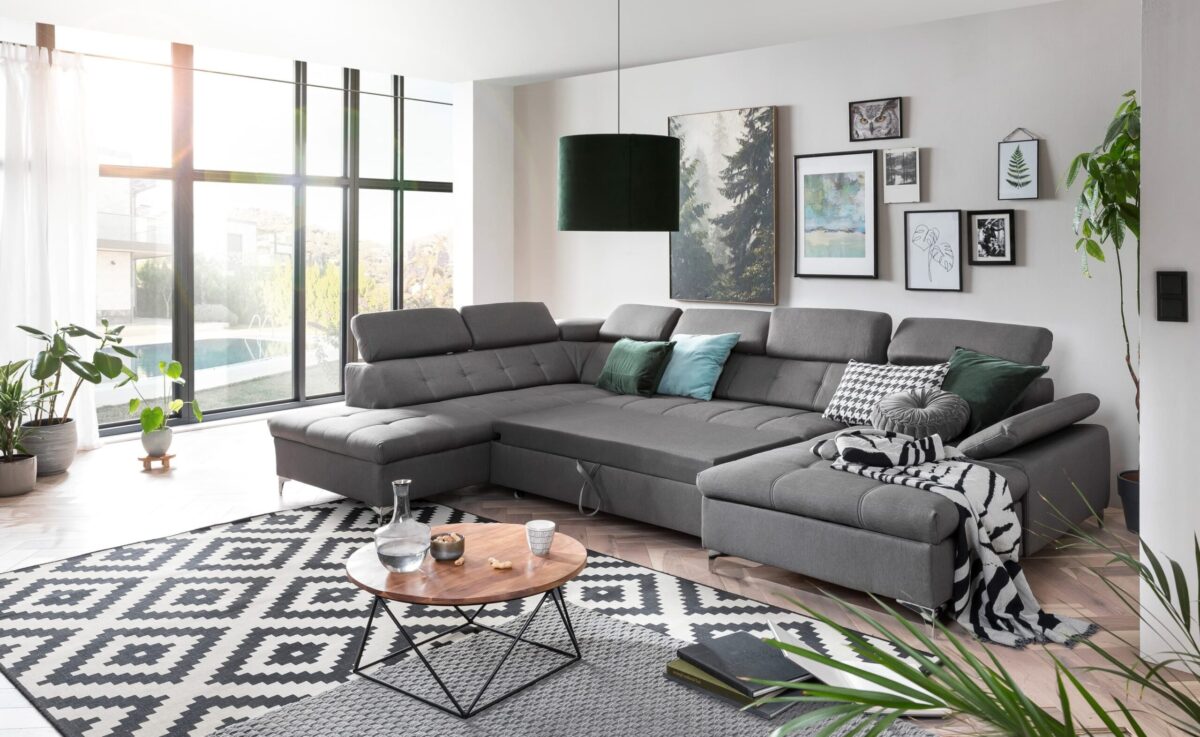 SATURN U-Shaped Sofa Bed – Gomez Be Clean 10 | Magnus Dream UK