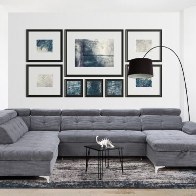 U-Shaped Sofa Bed Saturn - Poso 22 | Magnus Dream UK