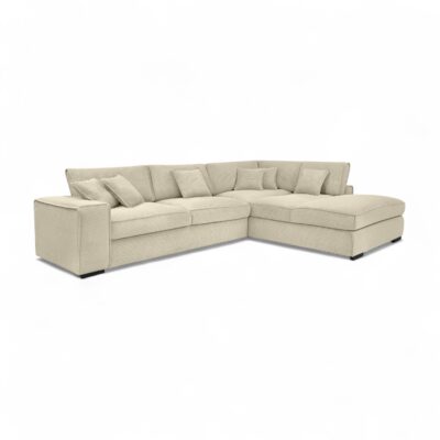 Corner Chaise Sofa Lincoln – Lincoln 03 Beidge | Magnus Dream UK