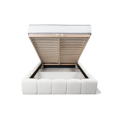 Ottoman Bed Frame with Storage Noe - Coral 15 | Magnus Dream UK