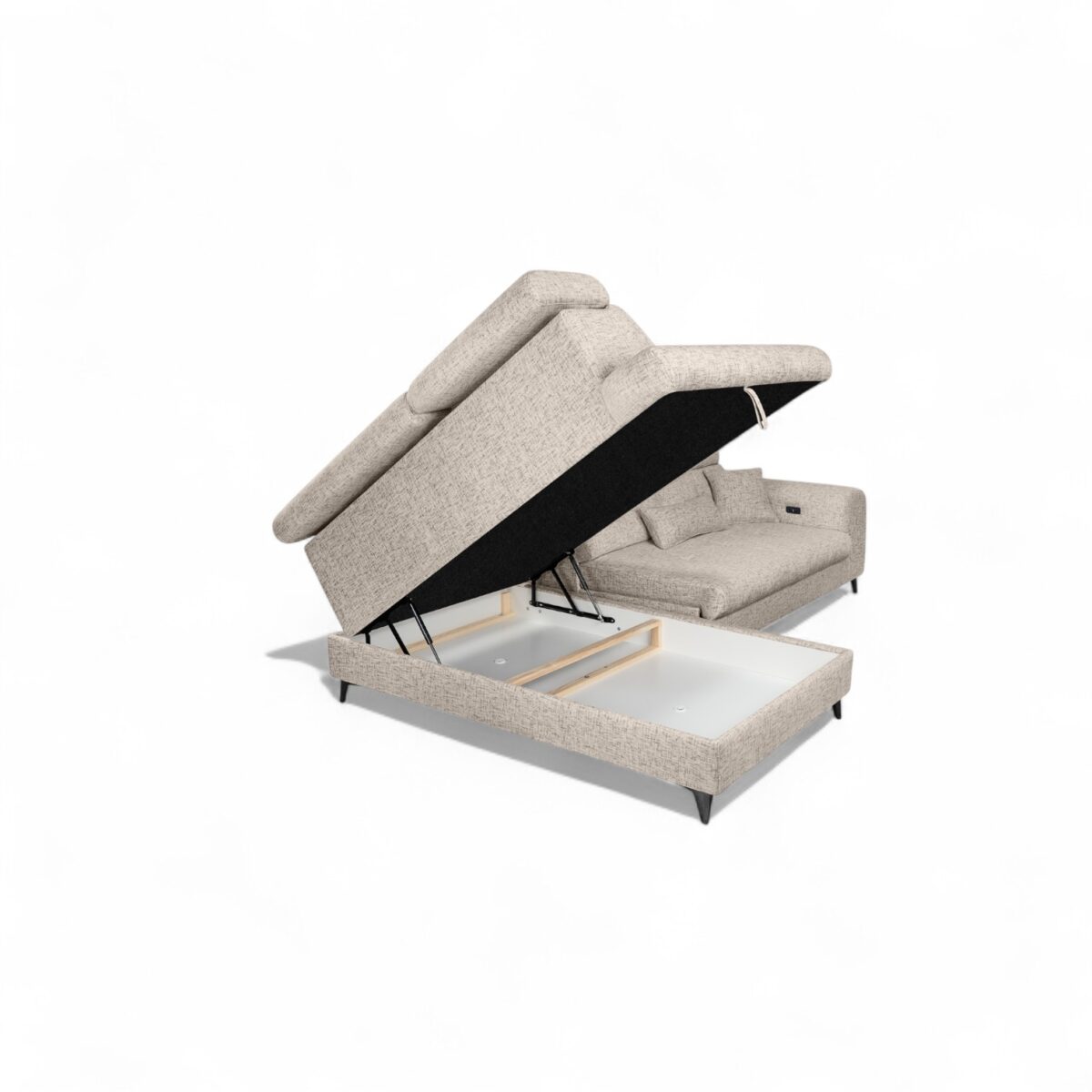 ELETRA Corner Sofa Bed with Electric Recline – Imo 10 ELETRA Corner Sofa Bed with Electric Recline – Imo 10 | Magnus Dream UK