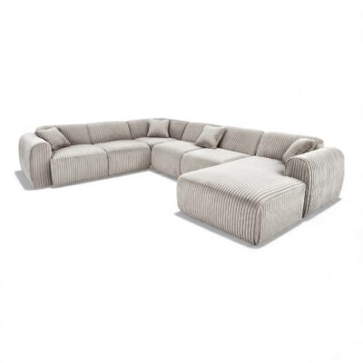 U-Shaped XXL Sofa Tamara – Velo 03 | Magnus Dream UK